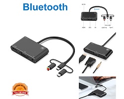Cáp chuyển tín hiệu điện thoại Lightning Type-C Bluetooth sang VGA HDMI máy chiếu 2K